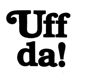 UFF DA! logo