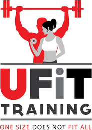UFIT TRAINING ONE SIZE DOES NOT FIT ALL logo