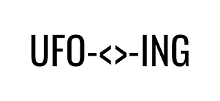 UFO-()-ING logo