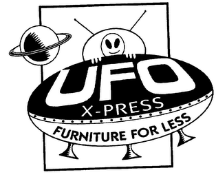 UFO X-PRESS FURNITURE FOR LESS logo