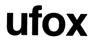 UFOX logo
