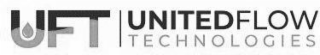 UFT UNITEDFLOW TECHNOLOGIES logo