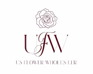UFW US FLOWER WHOLESALER logo