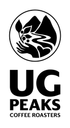 UG PEAKS COFFEE ROASTERS logo