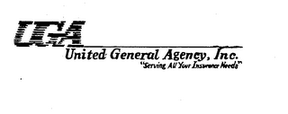 UGA UNITED GENERAL AGENCY, INC. "SERVING ALL YOUR INSURANCE NEEDS"