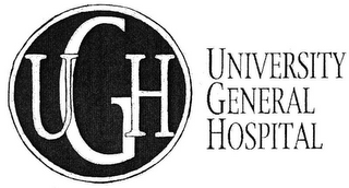 UGH UNIVERSITY GENERAL HOSPITAL logo