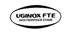 UGINOX FTE INOX FERRITIQUE ETAME logo