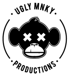 · UGLY MNKY · · PRODUCTIONS · X X logo