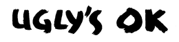 UGLY'S OK logo