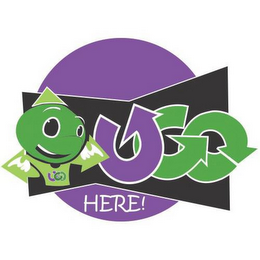 UGO HERE! logo