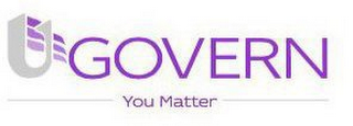 UGOVERN - YOU MATTER - logo