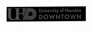 UHD UNIVERSITY OF HOUSTON DOWNTOWN logo