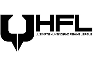 UHFL ULTIMATE HUNTING AND FISHING LEAGUE logo