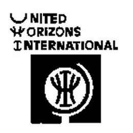 UHI UNITED HORIZONS INTERNATIONAL logo