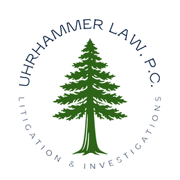 UHRHAMMER LAW, P.C. LITIGATION & INVESTIGATIONS logo