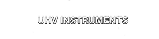 UHV INSTRUMENTS logo