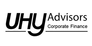 UHY ADVISORS CORPORATE FINANCE logo