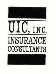 UIC, INC. INSURANCE CONSULTANTS logo