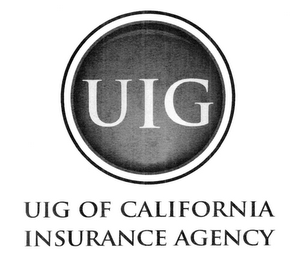 UIG UIG OF CALIFORNIA INSURANCE AGENCY logo