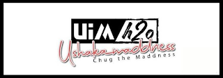 UIM H2O USHAKAMADDNESS CHUG THE MADDNESS logo