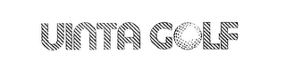 UINTA GOLF logo