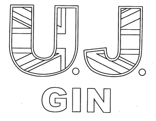 U.J. GIN logo