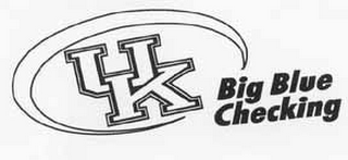 UK BIG BLUE CHECKING logo