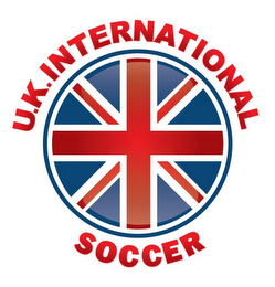 U.K. INTERNATIONAL SOCCER logo
