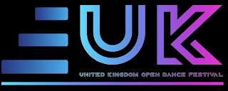 UK UNITED KINGDOM OPEN DANCE FESTIVAL logo