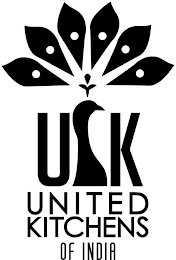 UK UNITED KITCHENS OF INDIA logo