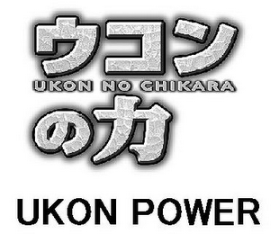 UKON NO CHIKARA UKON POWER logo
