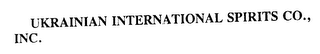 UKRAINIAN INTERNATIONAL SPIRITS CO., INC. logo