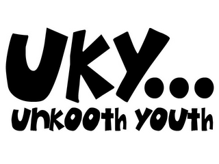 UKY... UNKOOTH YOUTH logo