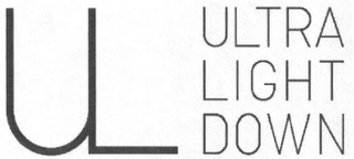 UL ULTRA LIGHT DOWN logo
