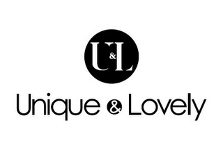U&L UNIQUE & LOVELY logo