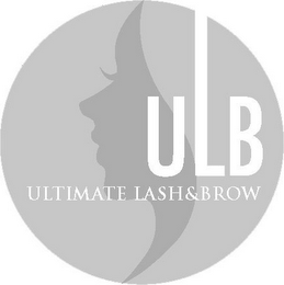 ULB ULTIMATE LASH & BROW logo