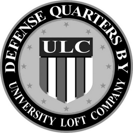 ULC DEFENSE QUARTERS BY UNIVERSITY LOFT COMPANY logo
