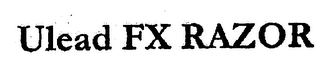 ULEAD FX RAZOR logo