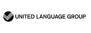 ULG UNITED LANGUAGE GROUP logo