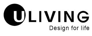 ULIVING DESIGN FOR LIFE logo