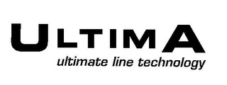 ULTIMA ULTIMATE LINE TECHNOLOGY logo