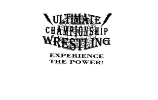 ULTIMATE CHAMPIONSHIP WRESTLING EXPERIENCE THE POWER! logo