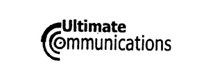 ULTIMATE COMMUNICATIONS logo