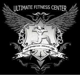 ULTIMATE FITNESS CENTER THE ORIGINAL SINCE 1996 logo