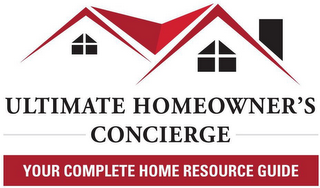 ULTIMATE HOMEOWNER'S CONCIERGE YOUR COMPLETE HOME RESOURCE GUIDE logo
