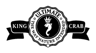 ULTIMATE KING CRAB THE WAY NATURE INTENDED logo