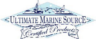 ULTIMATE MARINE SOURCE CERTIFIED PRODUCTS logo