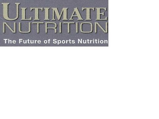 ULTIMATE NUTRITION THE FUTURE OF SPORTS NUTRITION logo