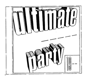 ULTIMATE ---- PARTY 19-- logo