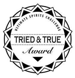 ULTIMATE SPIRITS CHALLENGE TRIED & TRUEAWARD logo